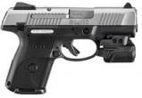 Ruger 9MM Stainless Steel Crimson Trace Picatinny Rail Mount White Light Talo KSR9C-CLT                                     